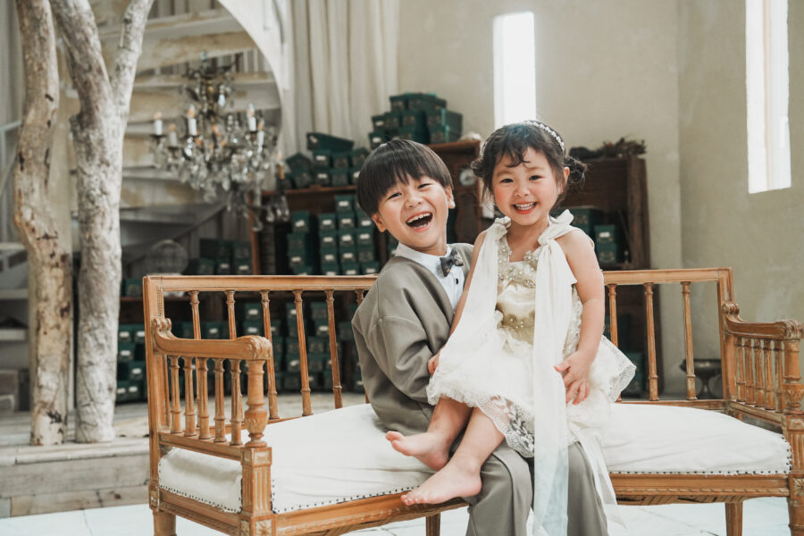 きょうだいが一緒に撮影する時にこのページにいきついて欲しいから